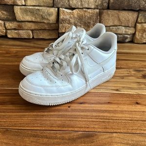 Nike White Air Force One Sneaker